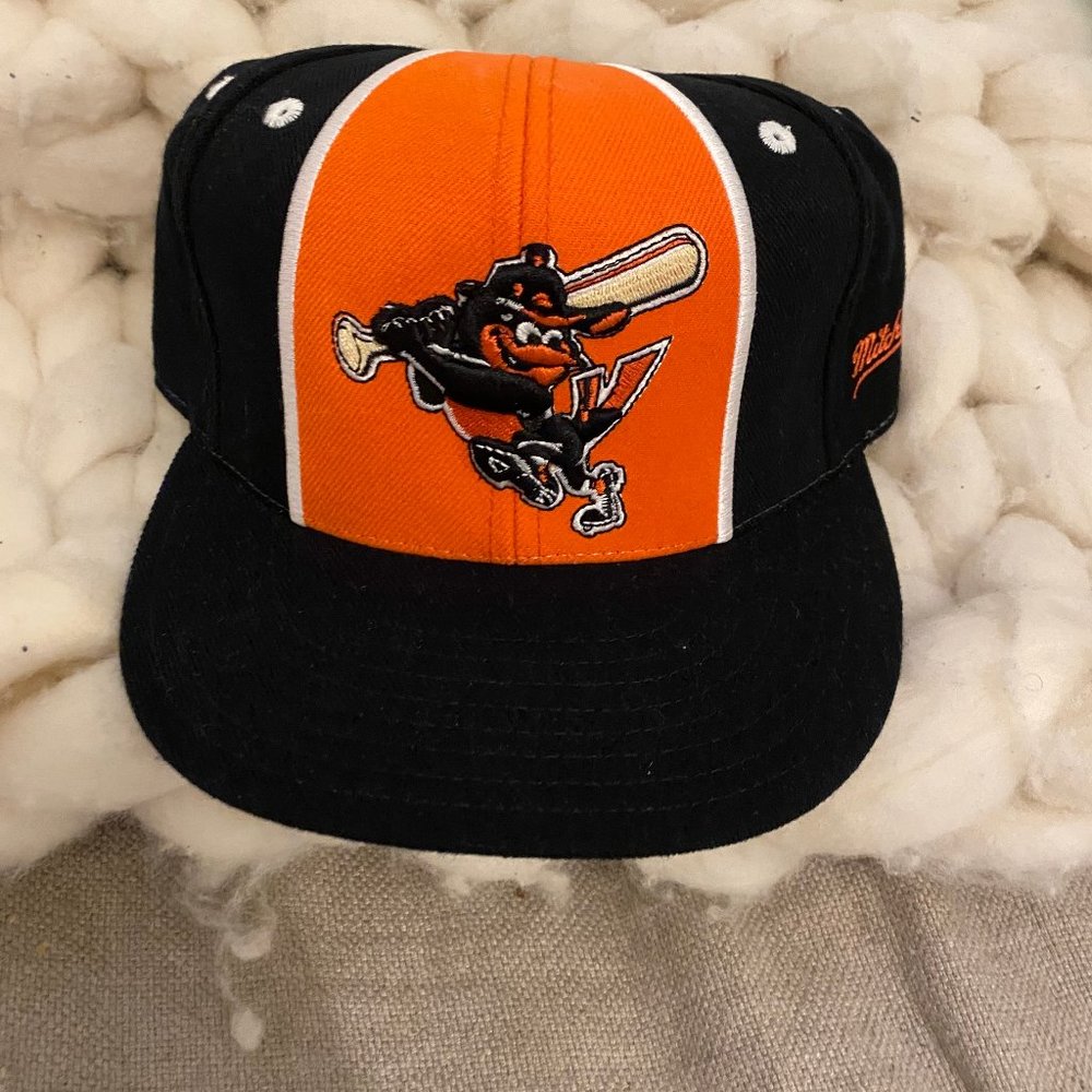 Rare Vintage Mitchell & Ness Baltimore Orioles Hat